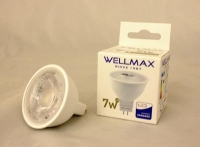 Էլ,լամպ LED Wellmax 07W (GU5,3 4000K)