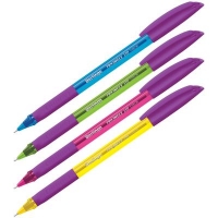 Ручка шариковая Berlingo Triangle110 Цветной контактный грипп CBp_07115 Code04-012009