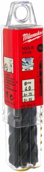 Сверло по металлу  4.0 мм HSS-R  Milwaukee 4932363474