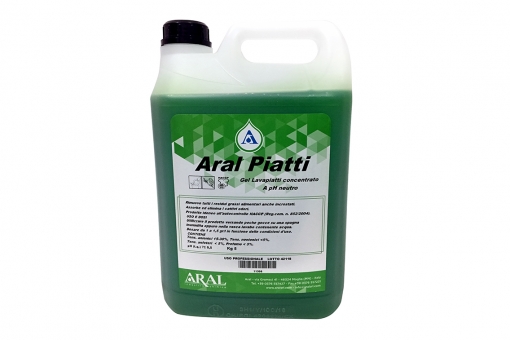 ARAL PIATTI dishwashing gel for hand washing dishes 5kg
