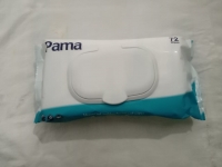 Antibacterial packs, wet wipes hygiene paper hand napkin  72 pcs