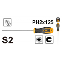Screwdriver PH2 * 125mm INGCO HS68PH2125