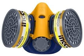 Маска защитная респираторная INGCO HRS02