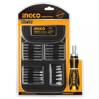 Набор отверток 26 предметов INGCO HKSDB0268
