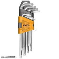 Набор ключей шестигранных длинных 1.5-10мм INGCO HHK12091