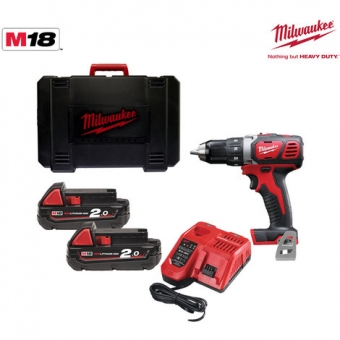 АККУМУЛЯТОРНАЯ ДРЕЛЬ-ШУРУПОВЕРТ MILWAUKEE M18 BDD-202C