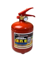 Fire extinguisher with 1 kg powder (A. B. C. E)