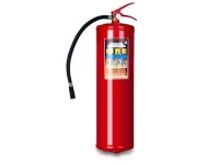 Fire extinguisher with 9 kg powder (A. B. C. E)