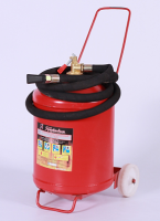 Fire extinguisher with powder-25 kg (A. B. C. E)