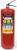 Fire extinguisher with 7 kg powder (A. B. C. E)