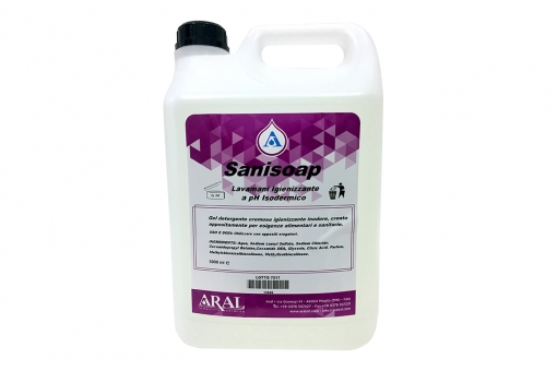 Sani SOAP hand sanitizing soap with a neutral pH 5kg