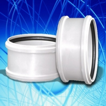 PVC pipe socket 160 mm 
