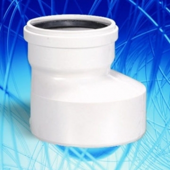 PVC transition pipe socket  110x50 mm